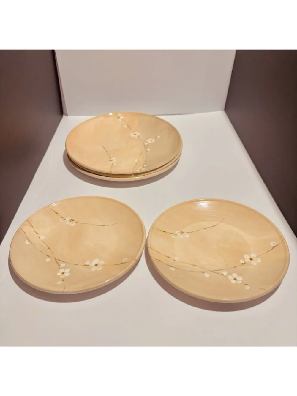 Vintage Royal Stafford Radio 3 Salad & 2 Dinner Plates. Set of 5.